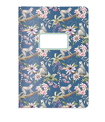 Hefte A5 Pattern Äffchen