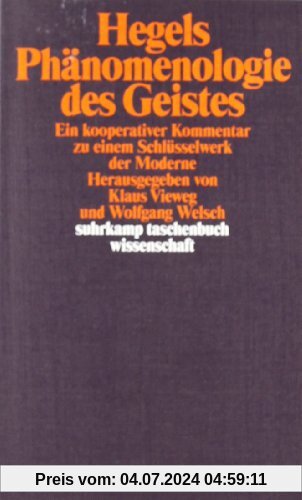 Hegels Phänomenologie des Geistes: Ein kooperativer Kommentar zu einem Schlüsselwerk der Moderne (suhrkamp taschenbuch wissenschaft)