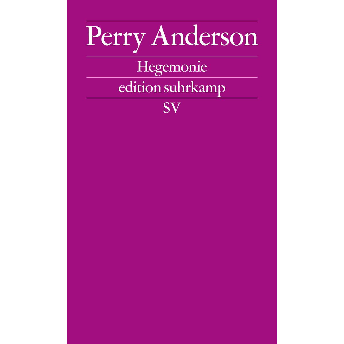 Hegemonie von Suhrkamp Verlag AG