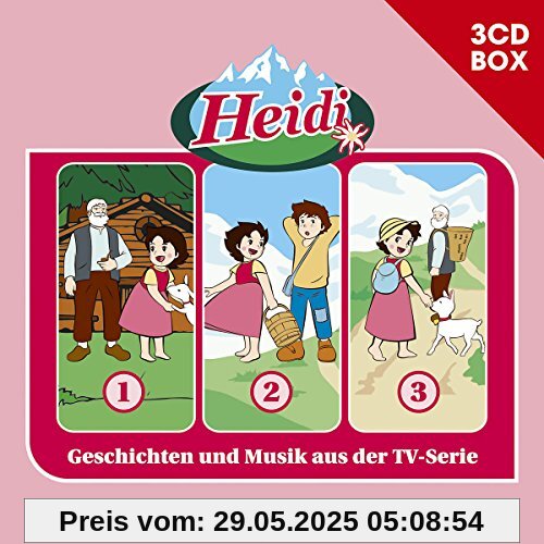 Heidi (Classic) - 3CD Hörspielbox Vol. 1 (Studio 100)