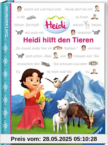 Heidi hilft den Tieren - zum Lesenlernen