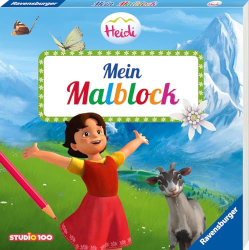 Heidi: Mein Malblock von Ravensburger