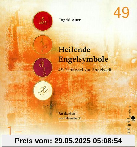 Heilende Engelsymbole. Buch und Karten. 49 Schlüssel zur Engelwelt