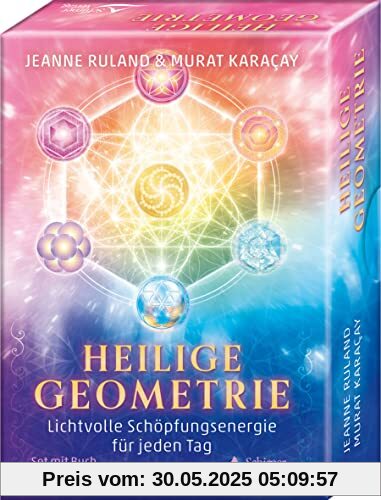 Heilige Geometrie - Lichtvolle Schöpfungsenergie für jeden Tag: - Set mit Buch und 50 Karten Heilige Geometrie - Lichtvolle Schöpfungsenergie für jeden Tag: - Set mit Buch und 50 Karten