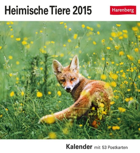 Heimische Tiere Postkartenkalender 2015: Kalender mit 53 Postkarten Heimische Tiere Postkartenkalender 2015: Kalender mit 53 Postkarten von KV&H Verlag