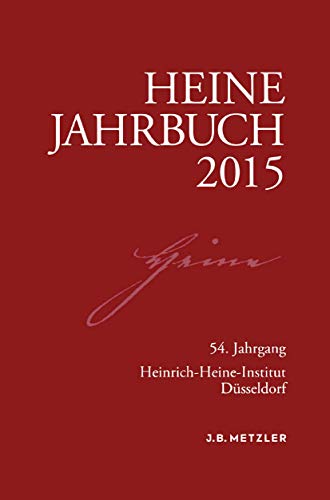 Heine-Jahrbuch 2015 von J.B. Metzler