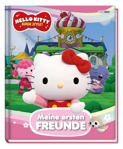 Hello Kitty: Super Style!: Meine ersten Freunde: Kindergartenfreundebuch mit wattiertem Cover