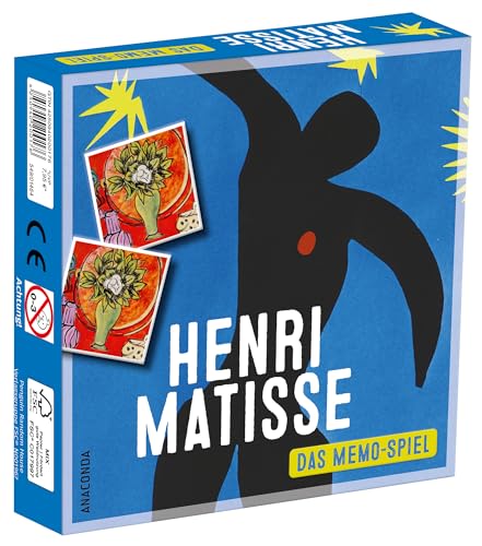 Henri Matisse – Memospiel: Memo-Spiel mit 40 Spielkarten im Spielkarton Henri Matisse – Memospiel: Memo-Spiel mit 40 Spielkarten im Spielkarton von Anaconda Verlag