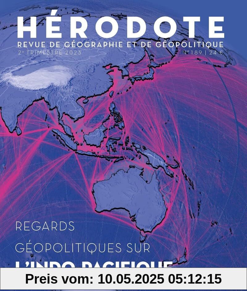 Hérodote 189 - Regards géopolitiques sur l'Indo-Pacifique