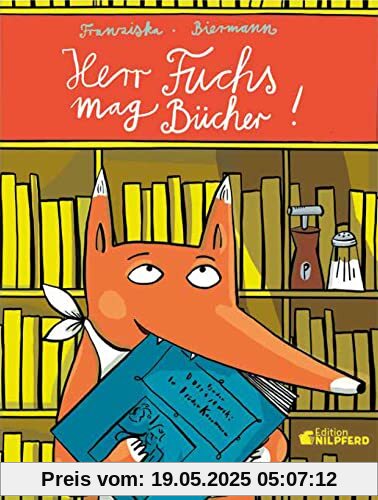 Herr Fuchs mag Bücher