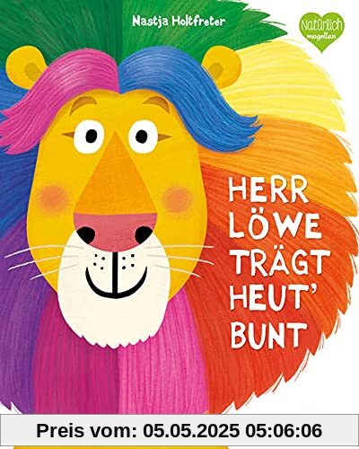 Herr Löwe trägt heut' bunt