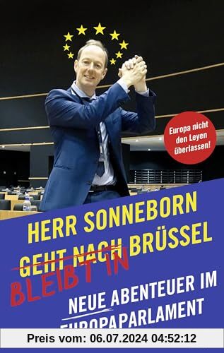 Herr Sonneborn bleibt in Brüssel: Neue Abenteuer im Europaparlament