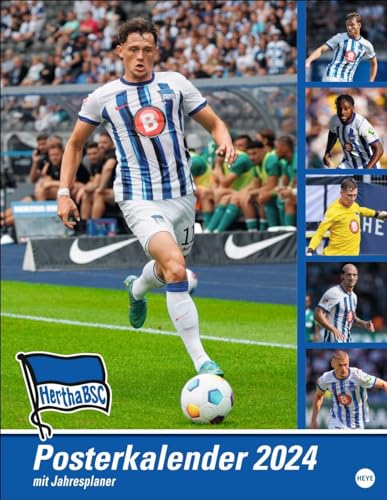 Hertha BSC Posterkalender 2025: Fotokalender mit den Spielern des Hertha BSC. Praktischer Jahres-Wandkalender 2025 für Fußballfans. Hochwertiger Bild-Kalender zum Aufhängen. (Bundesliga Kalender Heye) Hertha BSC Posterkalender 2025: Fotokalender mit den Spielern des Hertha BSC. Praktischer Jahres-Wandkalender 2025 für Fußballfans. Hochwertiger Bild-Kalender zum Aufhängen. (Bundesliga Kalender Heye)