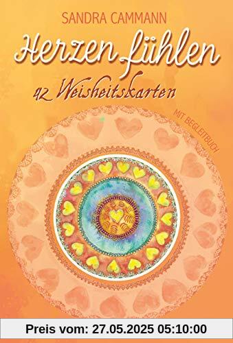 Herzen fühlen – Weisheitskarten: 42 Weisheitskarten zum Thema Liebe mit Begleitbuch Herzen fühlen – Weisheitskarten: 42 Weisheitskarten zum Thema Liebe mit Begleitbuch
