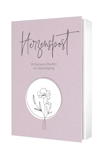 Herzenspost - Postkartenset: 18 Glückwunschkarten mit Silberprägung Herzenspost - Postkartenset: 18 Glückwunschkarten mit Silberprägung von Gerth Medien