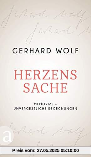 Herzenssache: Memorial – unvergessliche Begegnungen