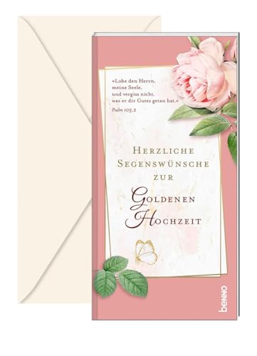 Herzliche Segenswünsche zur Goldenen Hochzeit