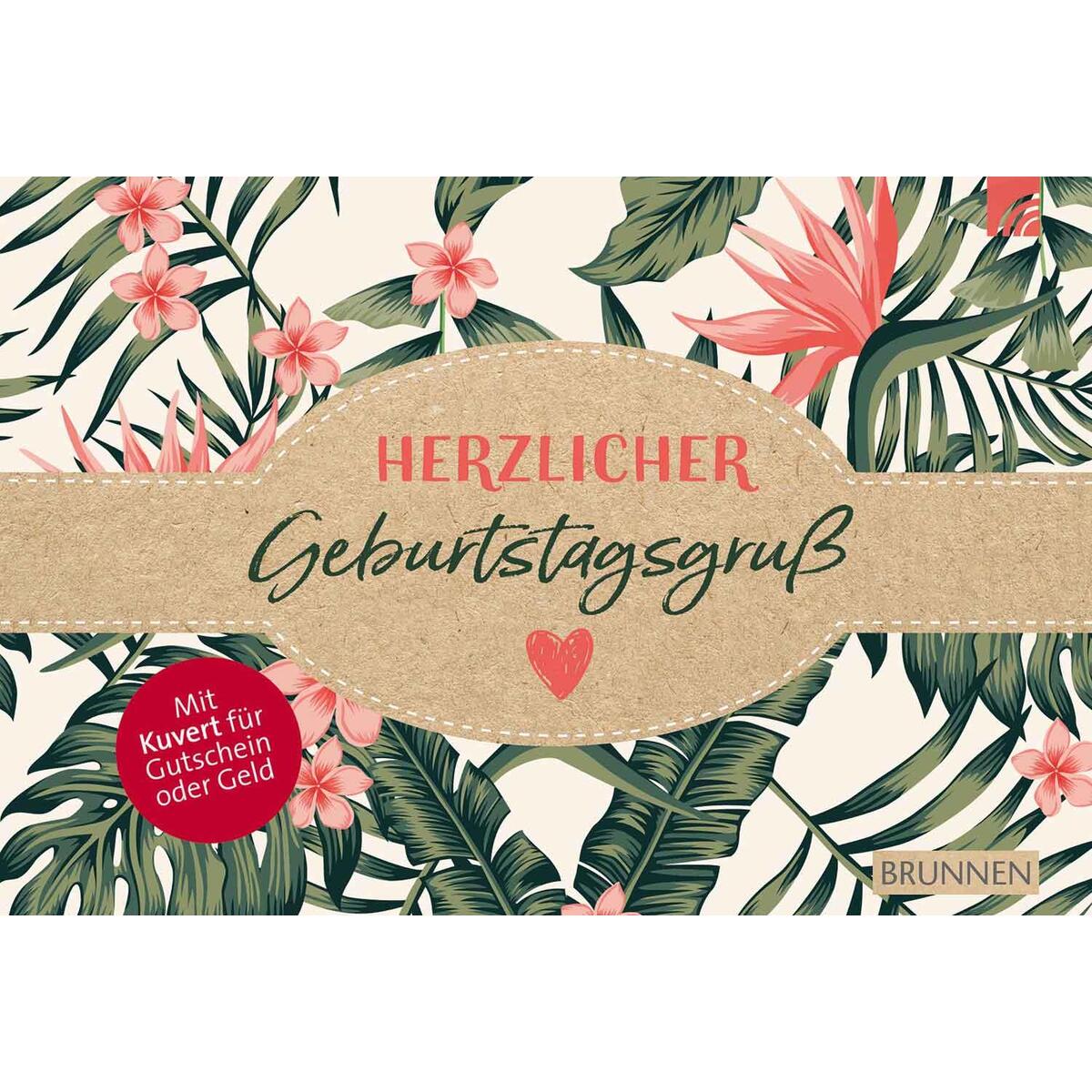 Herzlicher Geburtstagsgruß Herzlicher Geburtstagsgruß von Brunnen-Verlag GmbH