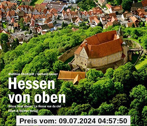 Hessen von oben. Hesse from above. La Hesse vue de ciel