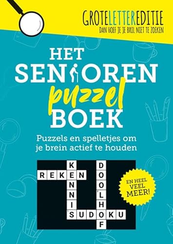 Het seniorenpuzzelboek: Puzzels en spelletjes om je brein actief te houden Het seniorenpuzzelboek: Puzzels en spelletjes om je brein actief te houden von Lantaarn Publishers