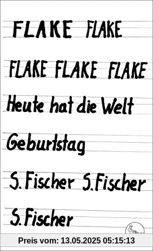 Heute hat die Welt Geburtstag Heute hat die Welt Geburtstag