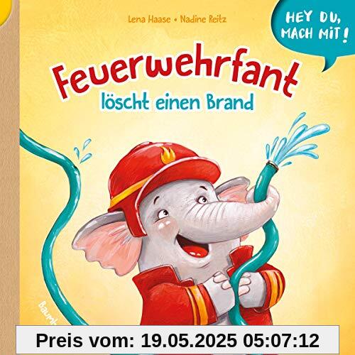 Hey du, mach mit! - Feuerwehrfant löscht einen Brand