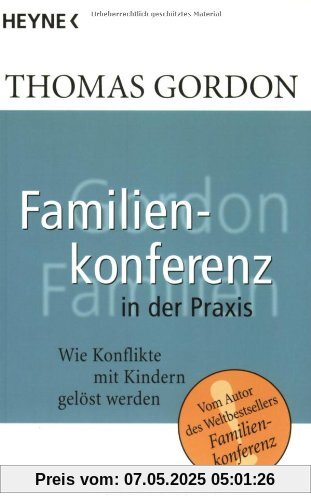 Heyne Sachbuch, Nr.33, Familienkonferenz in der Praxis