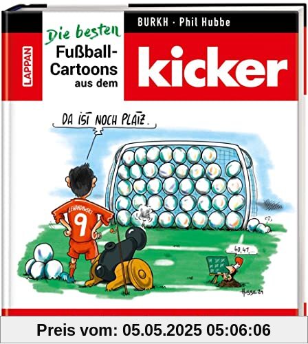 Hier lebt der Fußball!: Die besten Fußball-Cartoons aus dem kicker