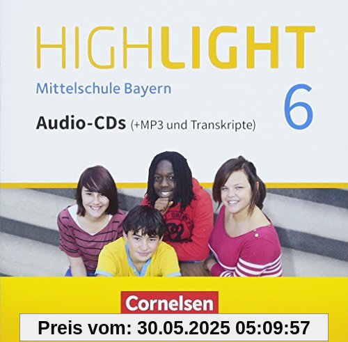 Highlight - Mittelschule Bayern: 6. Jahrgangsstufe - CD-Extra: Audio-CDs mit MP3-Dateien Highlight - Mittelschule Bayern: 6. Jahrgangsstufe - CD-Extra: Audio-CDs mit MP3-Dateien