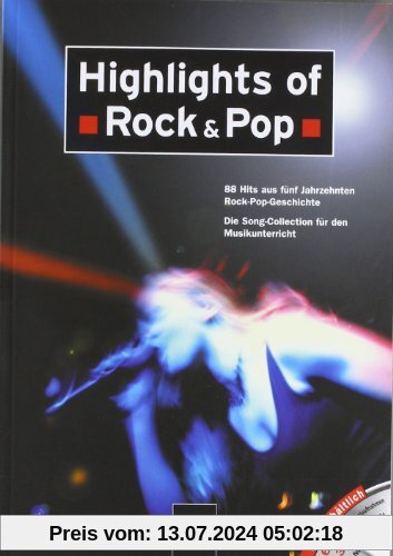 Highlights of Rock & Pop - Liederbuch