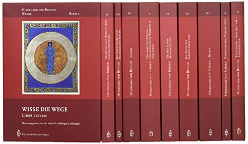 Hildegard von Bingen-Werke: Komplette Werkausgabe: Komplette Werkausgabe in 10 Bänden von Beuroner Kunstverlag