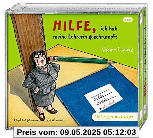 Hilfe, ich hab meine Lehrerin geschrumpft (4 CD): Ungekürzte Lesung