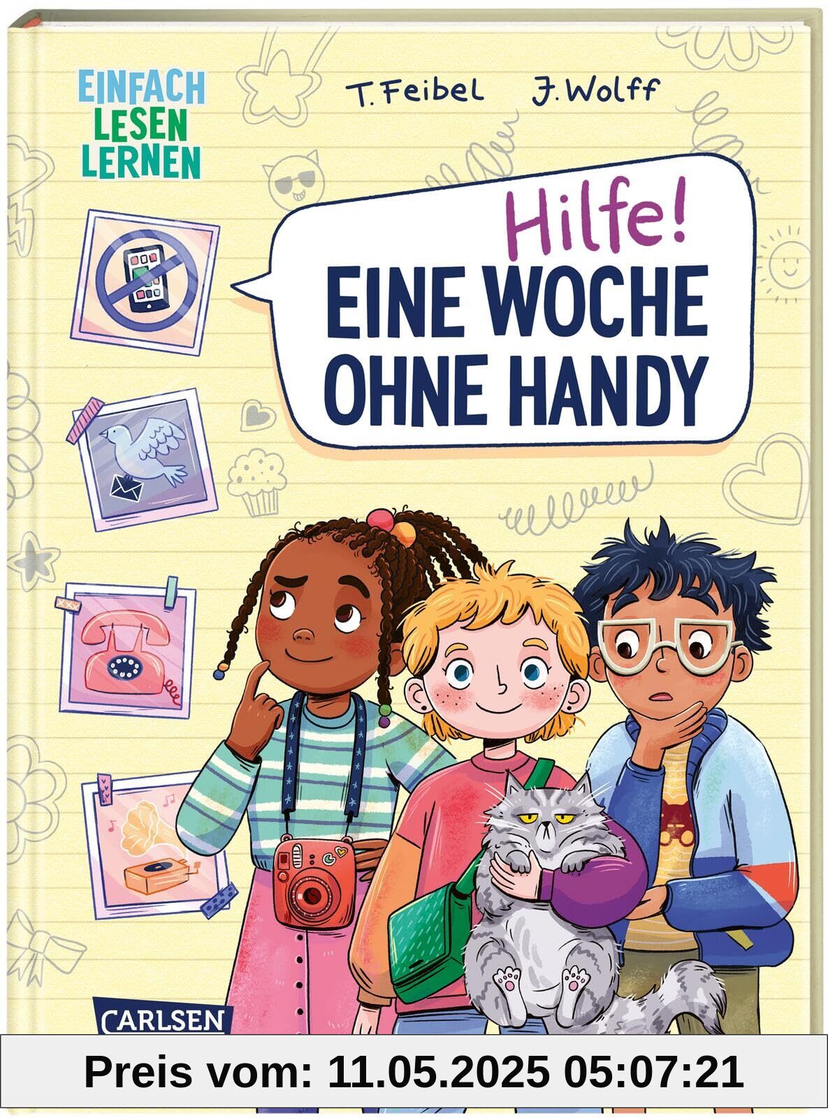 Hilfe! Eine Woche ohne Handy: Einfach Lesen Lernen | Spannendes Kinderbuch über den Umgang mit neuen Medien ab 7 Hilfe! Eine Woche ohne Handy: Einfach Lesen Lernen | Spannendes Kinderbuch über den Umgang mit neuen Medien ab 7