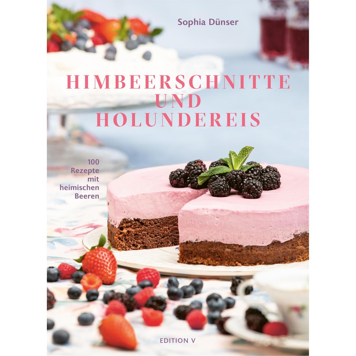 Himbeerschnitte und Holundereis von edition-v