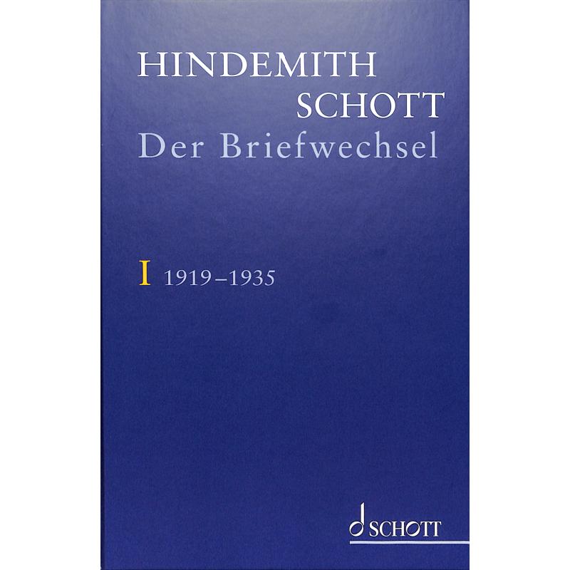 Hindemith - Schott | Der Briefwechsel