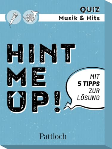 Hint me Up! Musik & Hits: Mit 5 Tipps zur Lösung | Das Musik-Wissens-Quiz für Erwachsene!