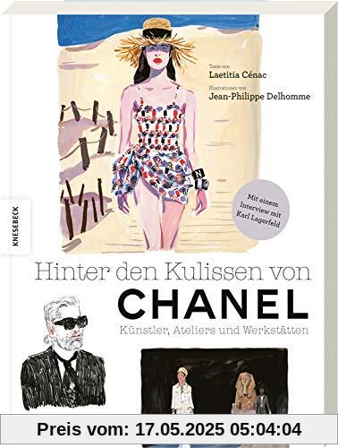 Hinter den Kulissen von Chanel: Künstler, Ateliers und Werkstätten. Von den Entwürfen zur fertigen Kollektion. Mit einem Interview mit Karl Lagerfeld.