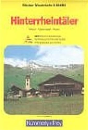 Hinterrheintäler: Wanderkarte 1:60000. Misox - Calancatal - Avers (Kümmerly+Frey Wanderkarte 1:60.000) von Kümmerly+Frey