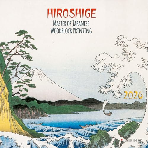 Hiroshige - Japanese Woodblock Printing 2026: Kalender 2026 (Tushita Fine Arts) von Tushita PaperArt