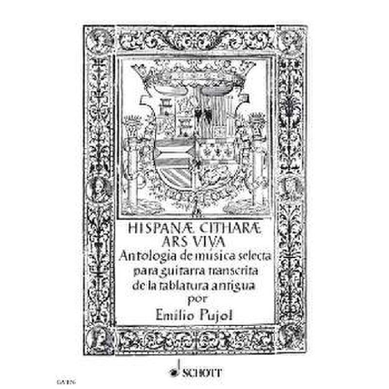 Hispanae citharae ars viva Hispanae citharae ars viva