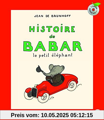 Histoire de Babar le petit éléphant (1CD audio)