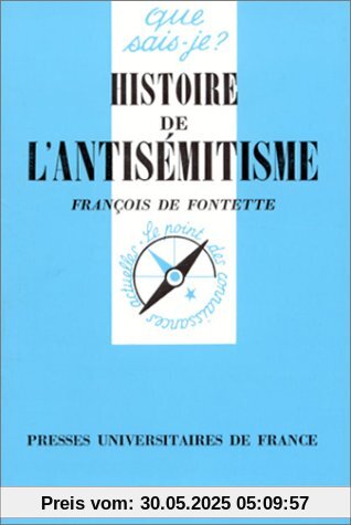 Histoire de l'antisémitisme (Que Sais-Je ?)