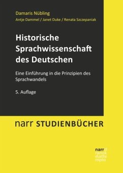 Historische Sprachwissenschaft des Deutschen von Narr