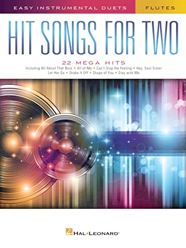 Hit Songs For Two Flutes -For Two Flutes- (Book): Noten für Flöte (Easy Instrumental Duets)