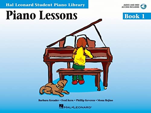 Hl Stud Pf Lib Piano Lessons Book 1 Bk/Cd: Noten, CD für Klavier (Hal Leonard Student Piano Lbry): Hal Leonard Student Piano Library