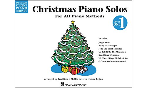 Hal Leonard Student Piano Library Xmas Piano Solos Level 1 Pf Bk/Cd