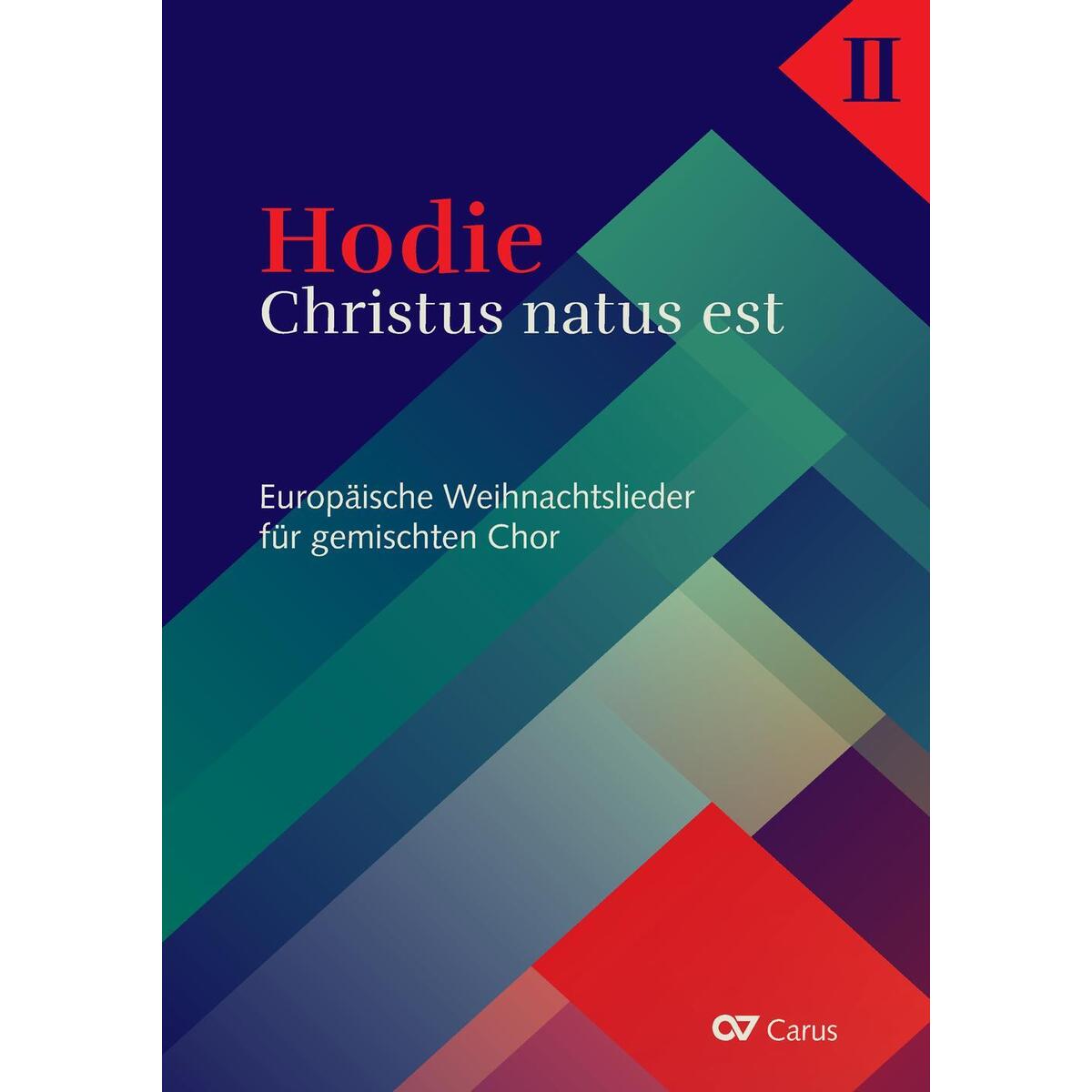 Hodie Christus natus est II Hodie Christus natus est II von Carus-Verlag Stuttgart