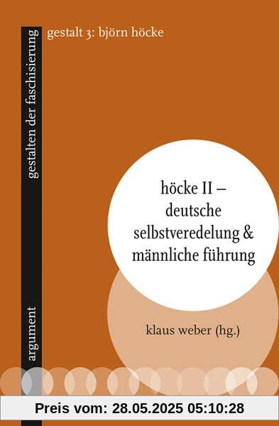 Höcke II – Deutsche Selbstveredelung & männliche Führung: gestalten der faschisierung 3