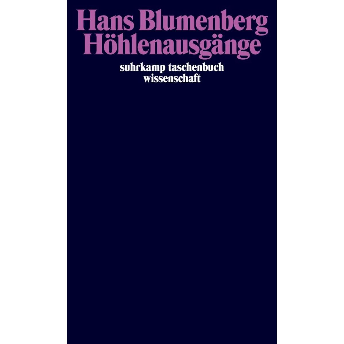 Höhlenausgänge von Suhrkamp Verlag