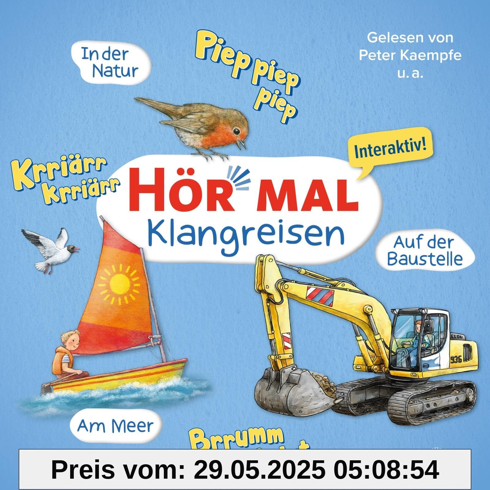 Hör mal (Klangreisen): Am Meer, Auf der Baustelle, In der Natur: 1 CD